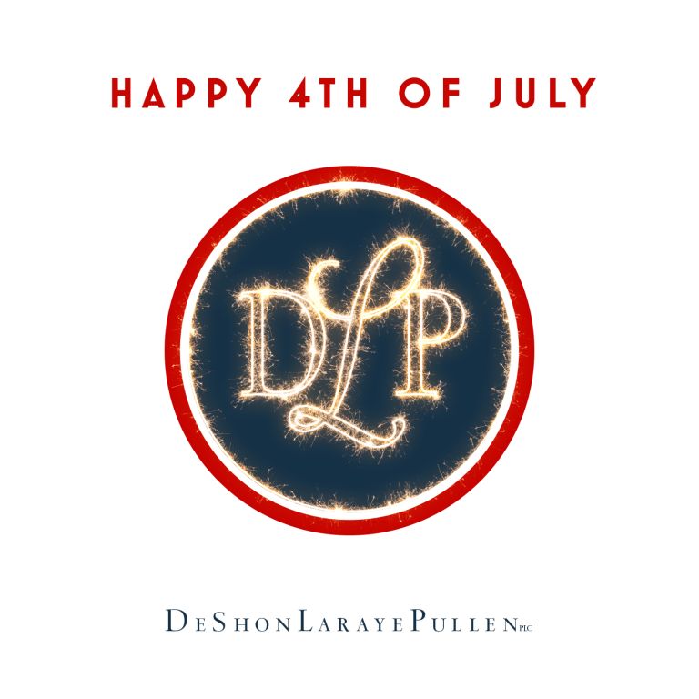 Happy Independence Day in USA from DLP (DeShon Laraye Pullen PLC)